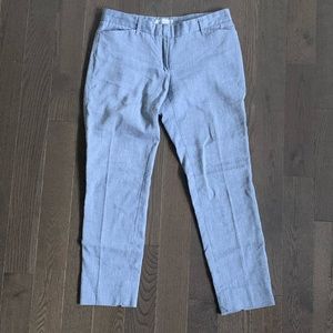GAP slim cropped pants - chambray